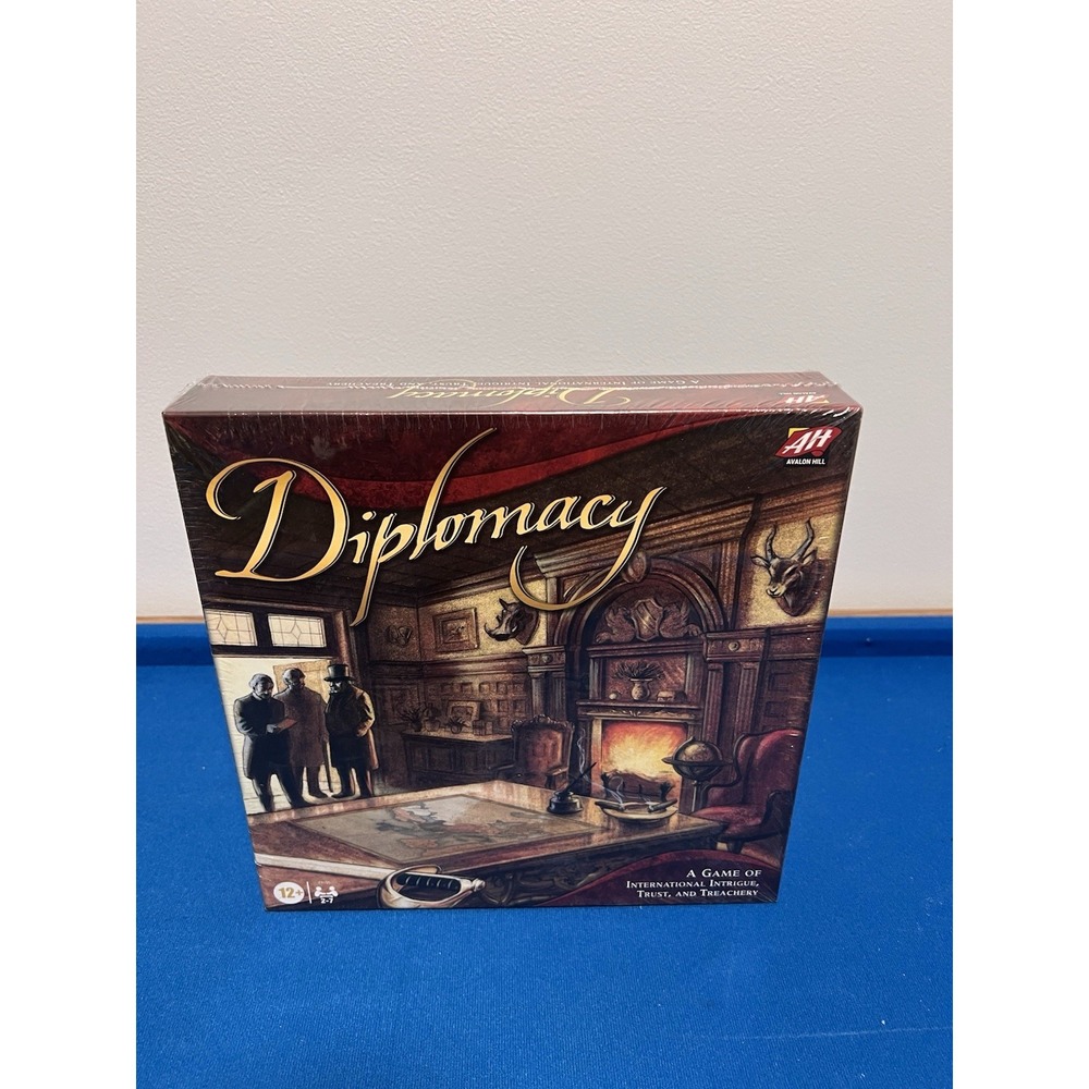 Diplomacy Board Game Avalon Hill NEW Factory Sealed Strategy War 2-7 Players